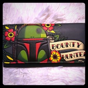 Star Wars Bounty Hunter Loungefly Trifold Wallet